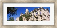 Low angle view of a government building, Wyoming State Capitol, Cheyenne, Wyoming, USA Fine Art Print