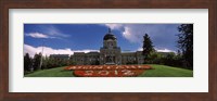 Formal garden in front of a government building, State Capitol Building, Helena, Montana, USA Fine Art Print
