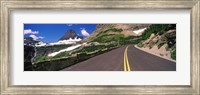 Going-to-the-Sun Road at US Glacier National Park, Montana, USA Fine Art Print
