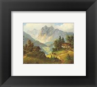 EINSAMER GEBIRGSHOF Fine Art Print