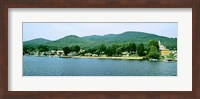 Lake George shore line, New York State, USA Fine Art Print