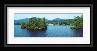 Wooded island, Lake George, New York State, USA Fine Art Print