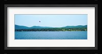 Parasailing on Lake George, New York State, USA Fine Art Print