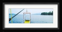 Lake George viewed from a steamboat, New York State, USA Fine Art Print