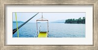 Lake George viewed from a steamboat, New York State, USA Fine Art Print