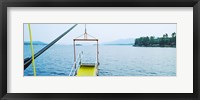 Lake George viewed from a steamboat, New York State, USA Fine Art Print