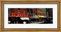 People in a street, Mott Street, Chinatown, Manhattan, New York City, New York State, USA Fine Art Print