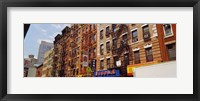 Buildings in a street, Mott Street, Chinatown, Manhattan, New York City, New York State Fine Art Print