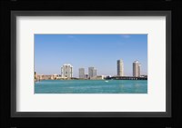 Miami Skyline from a Distance, Florida, USA 2013 Fine Art Print