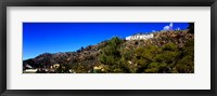 Low angle view of Hollywood Sign, Hollywood Hills, Hollywood, Los Angeles, California, USA Fine Art Print