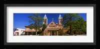 Facade of a church, San Felipe de Neri Church, Old Town, Albuquerque, New Mexico, USA Fine Art Print