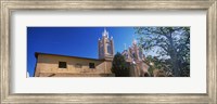 Low angle view of a church, San Felipe de Neri Church, Old Town, Albuquerque, New Mexico, USA Fine Art Print