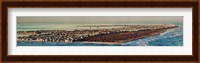 View across the inlet to an island city Brigantine from Atlantic City, Atlantic County, New Jersey, USA Fine Art Print