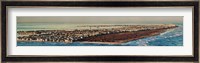 View across the inlet to an island city Brigantine from Atlantic City, Atlantic County, New Jersey, USA Fine Art Print