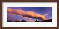 Cumulus clouds in the sky at dusk, Paso Robles, San Luis Obispo County, California, USA Fine Art Print