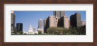 Government building in a city, Old Courthouse, St. Louis, Missouri Fine Art Print