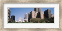 Government building in a city, Old Courthouse, St. Louis, Missouri Fine Art Print