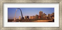 Gateway Arch along Mississippi River, St. Louis, Missouri, USA 2013 Fine Art Print