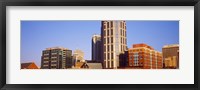 Buildings in a downtown district, Nashville, Tennessee, USA 2013 Fine Art Print