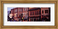 Buildings along a street, Nashville, Tennessee, USA Fine Art Print