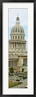 Close Up of a Government building in Havana, Cuba Fine Art Print