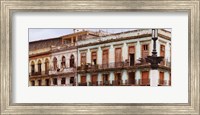 Low angle view of buildings, Havana, Cuba Fine Art Print