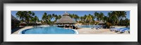 Swimming pool of a hotel, Varadero, Matanzas, Cuba Fine Art Print