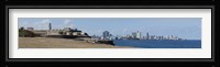 Morro Castle with city at the waterfront, Havana, Cuba 2013 Fine Art Print