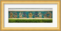 Dragon frieze outside a building, Singapore Chinese Chamber of Commerce and Industry, Singapore Fine Art Print