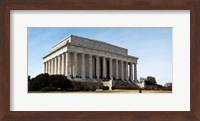 Facade of the Lincoln Memorial, The Mall, Washington DC, USA Fine Art Print