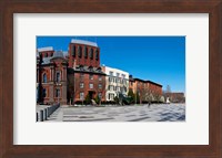 Buildings in a row at Lafayette Square, Washington DC, USA Fine Art Print