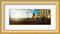 Lacerda Elevator on the coast at sunset, Pelourinho, Salvador, Bahia, Brazil Fine Art Print