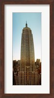 Low angle view of the Empire State Building, Manhattan, New York City, New York State, USA Fine Art Print