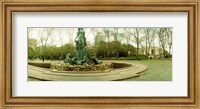 Fountain in a park, Bailey Fountain, Grand Army Plaza, Brooklyn, New York City, New York State, USA Fine Art Print