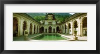 Courtyard of a mansion, Parque Lage, Jardim Botanico, Corcovado, Rio de Janeiro, Brazil Fine Art Print