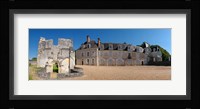Facade of an abbey, La Chartreuse Du Liget, Loire-et-Cher, Loire, Touraine, France Fine Art Print