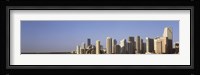 Miami, Florida Cityscape by the Water Fine Art Print