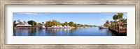 Intercoastal waterway at West Palm Beach, Palm Beach County, Florida, USA Fine Art Print