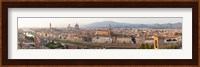 High angle view of the city from Piazzale Michelangelo, Florence, Tuscany, Italy Fine Art Print