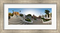 Park Guell, Barcelona, Catalonia, Spain Fine Art Print