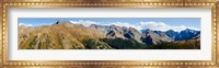 Snowcapped mountain peaks, San Juan National Forest, Colorado, USA Fine Art Print