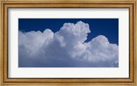 Cumulus Clouds Against a Dark Sky Fine Art Print