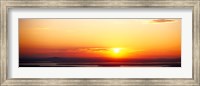 Sunset over mountain range, Cadillac Mountain, Acadia National Park, Maine, USA Fine Art Print