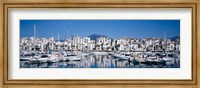 Boats at a harbor, Puerto Banus, Costa Del Sol, Andalusia, Spain Fine Art Print