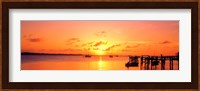 Ocean sunset Bahamas Fine Art Print