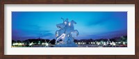 Evening Place de la Concorde Paris France Fine Art Print