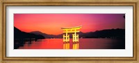 Itsukushima Shrine Otorii Hiroshima Japan Fine Art Print
