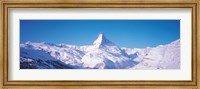 Mt Matterhorn Valais Sunnegga Switzerland Fine Art Print