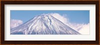 Snow Capped Mt Fuji Yamanashi Japan Fine Art Print