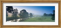 Taw River near Barnstaple N Devon England Fine Art Print